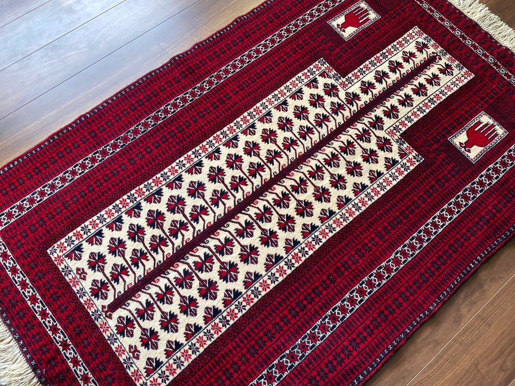 バルーチ族 トライバルラグ ペルシャ絨毯 150×103cm