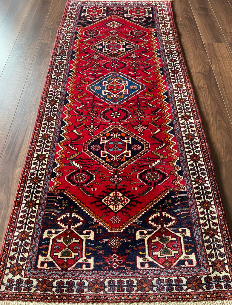 カシュガイ族 トライバルラグ 199×80cm– MARC My Aladdin's Rug & Carpet カシュガイ族 トライバルラグ 199×80cm– MARC My Aladdin's Rug & Carpet