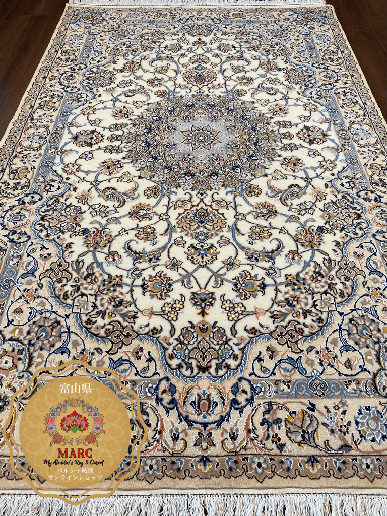 ナイン産 9la ペルシャ絨毯 221×138cm– MARC My Aladdin's Rug & Carpet