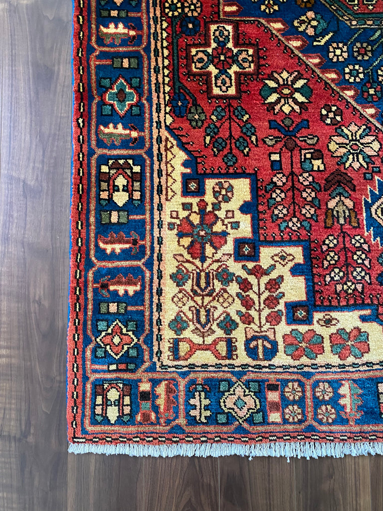 新作限定品】 ナハバンド産 ペルシャ絨毯 206×129cmの通販 by My Aladdin's Rug｜ラクマ