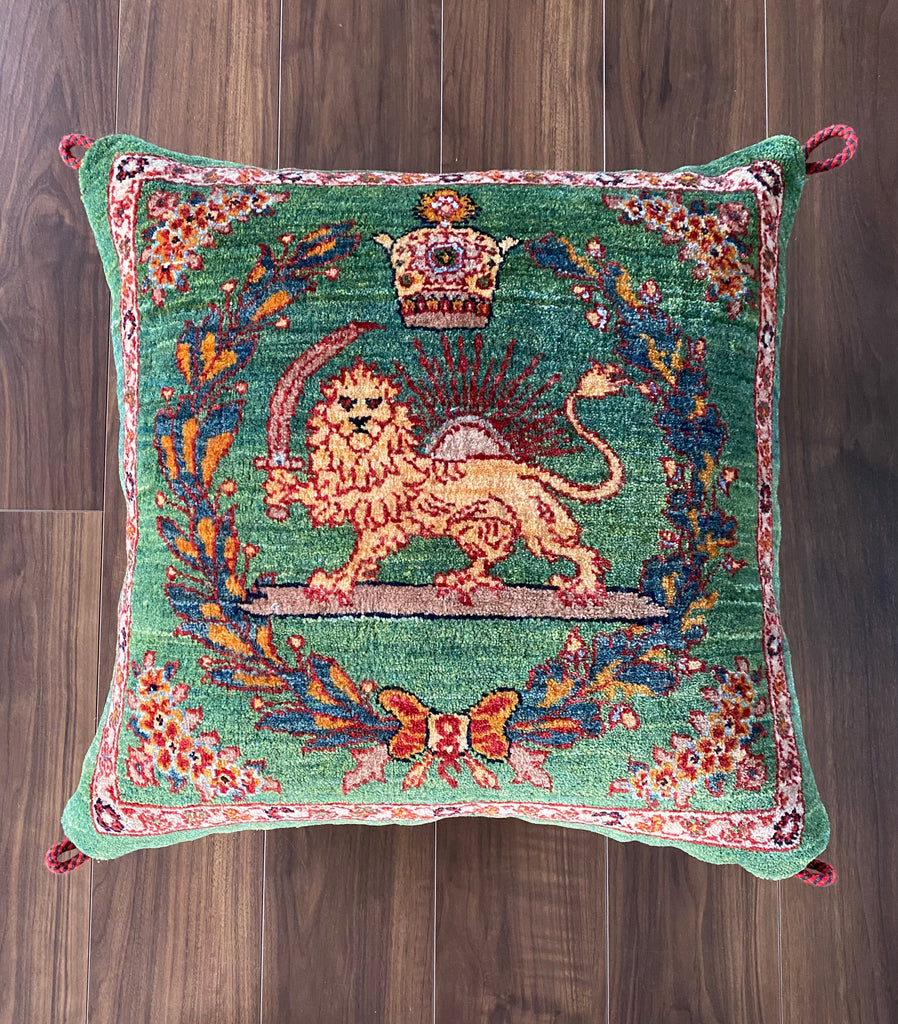 カシュガイ族 クッション 62×62cm– MARC My Aladdin's Rug & Carpet